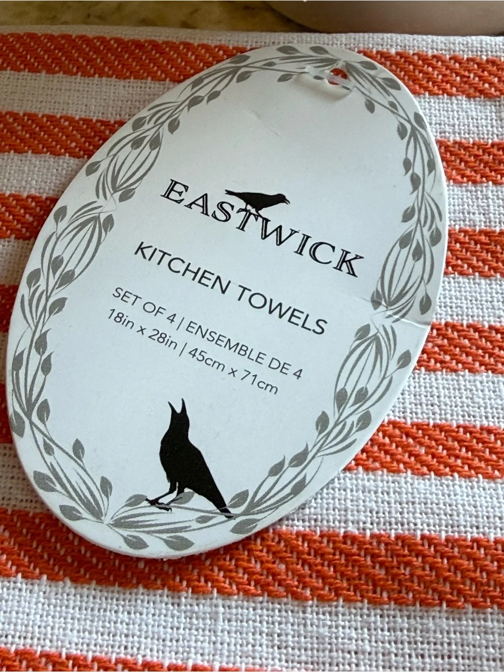 NEW Eastwick Cotton Kitchen Towels HOCUS POCUS Set of 4
